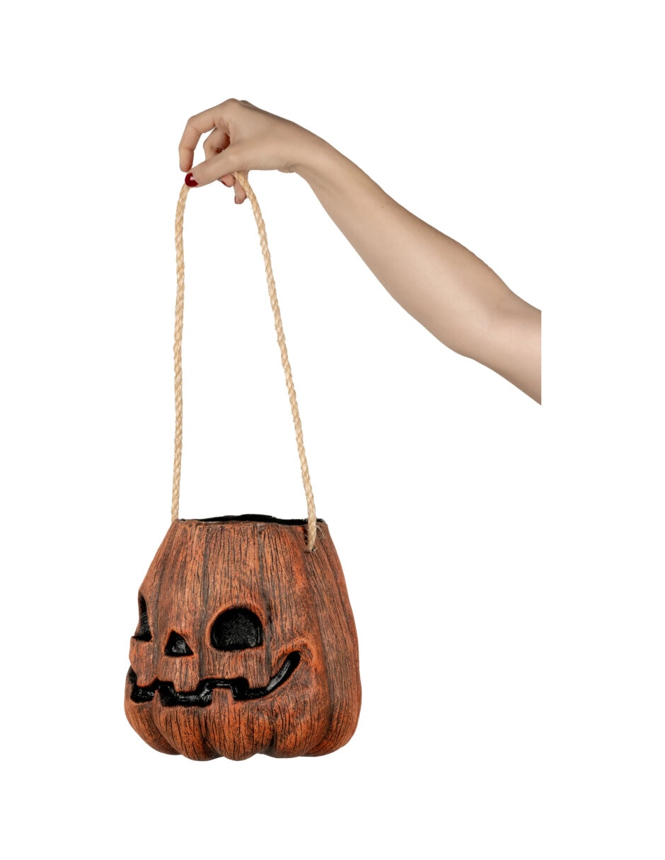 Colgante para disfraz bolsa de calabaza 6