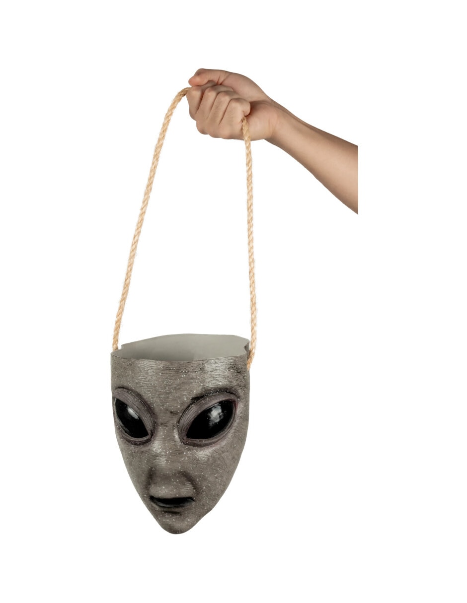 Colgante para disfraz bolsa de cabeza alien Colgante para disfraz bolsa de cabeza alien