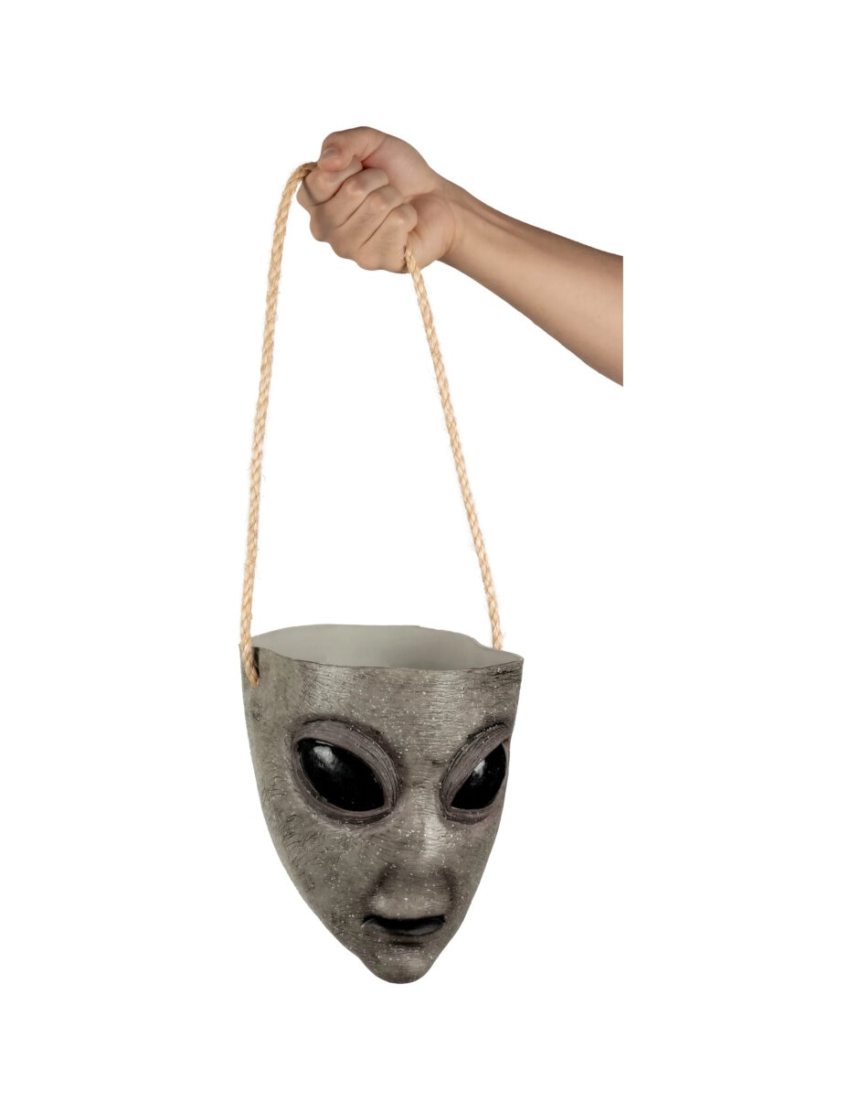 Colgante para disfraz bolsa de cabeza alien 6