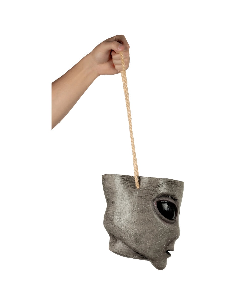 Colgante para disfraz bolsa de cabeza alien 5