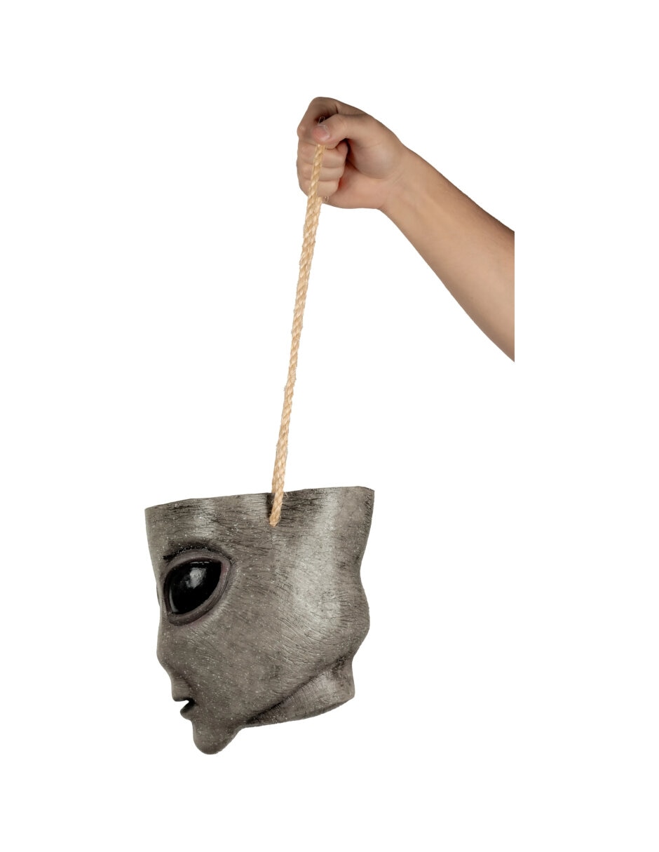 Colgante para disfraz bolsa de cabeza alien 2
