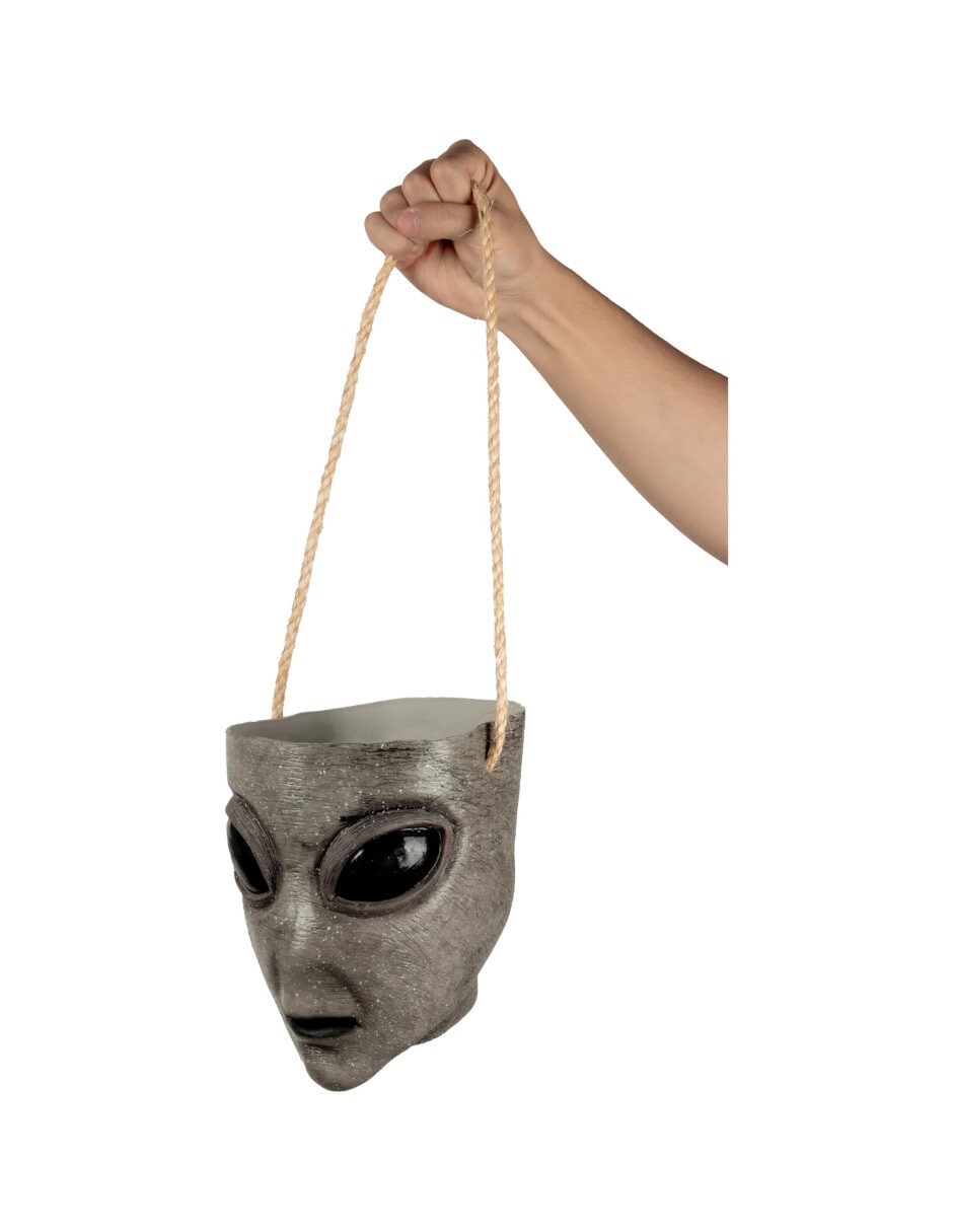 Colgante para disfraz bolsa de cabeza alien 7