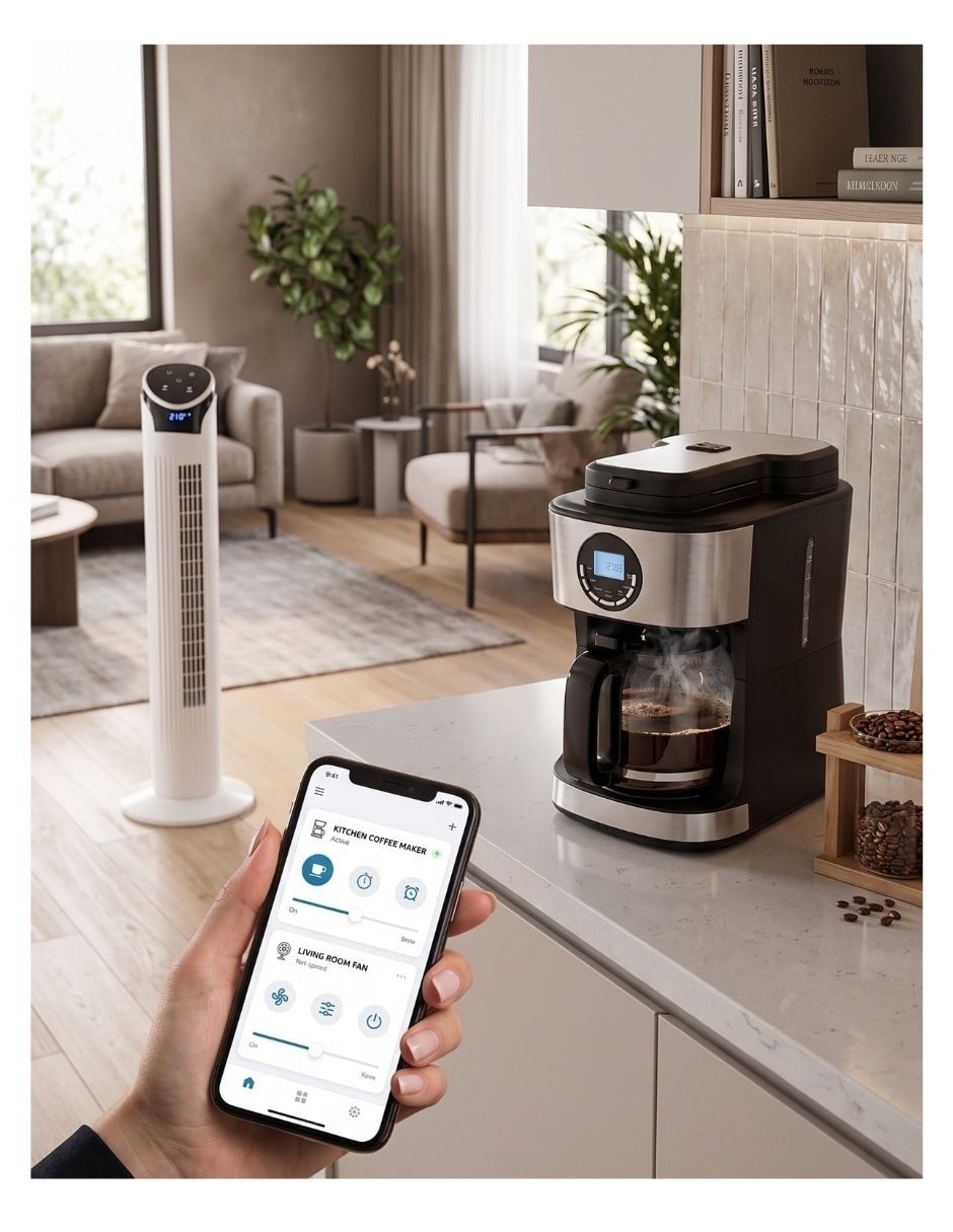 Set ventilador de torre smart 2 pieza con control remoto 3 velocidades 3