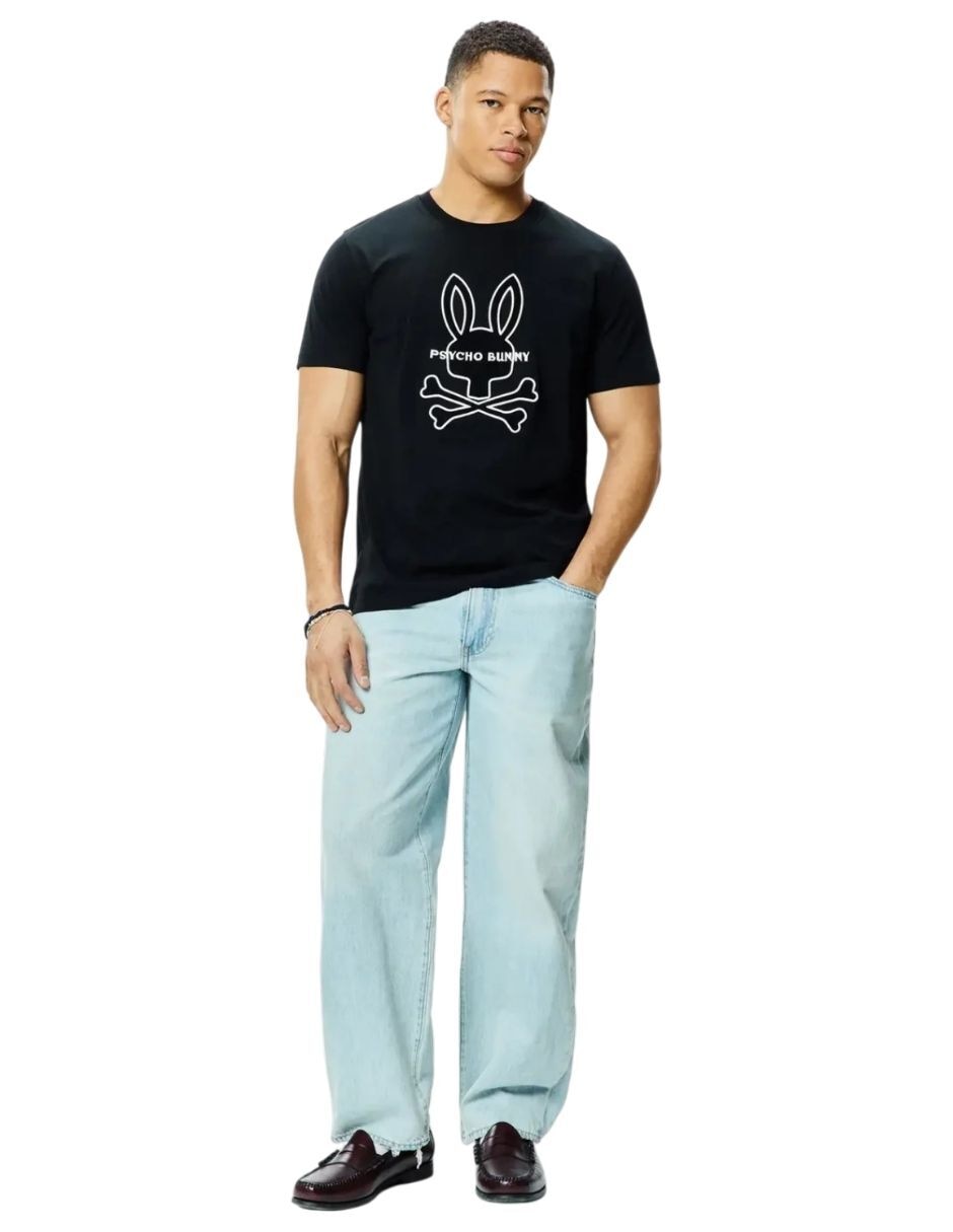 Playera psycho bunny cuello redondo para hombre Playera psycho bunny cuello redondo para hombre