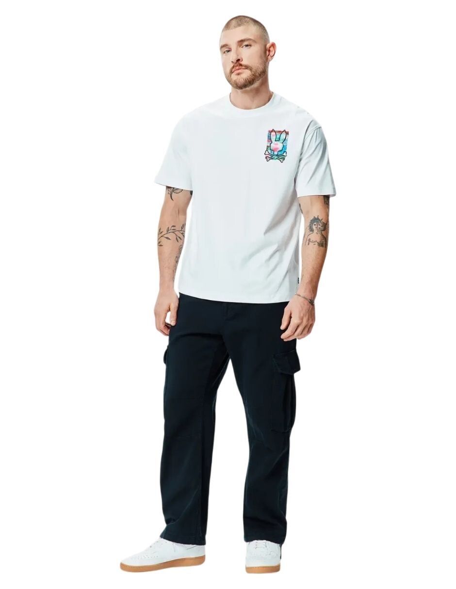 Playera psycho bunny cuello redondo para hombre