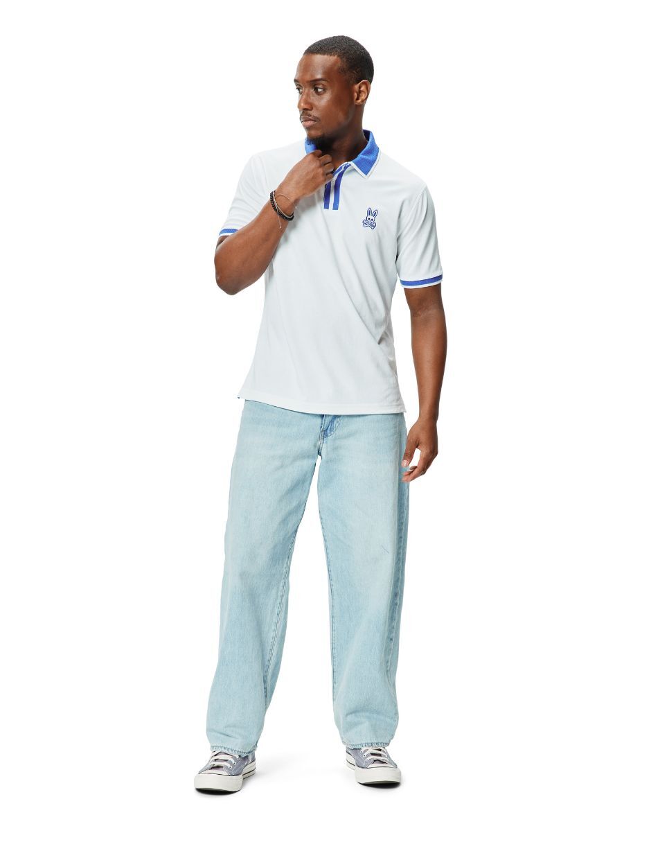 Playera tipo polo psycho bunny para hombre