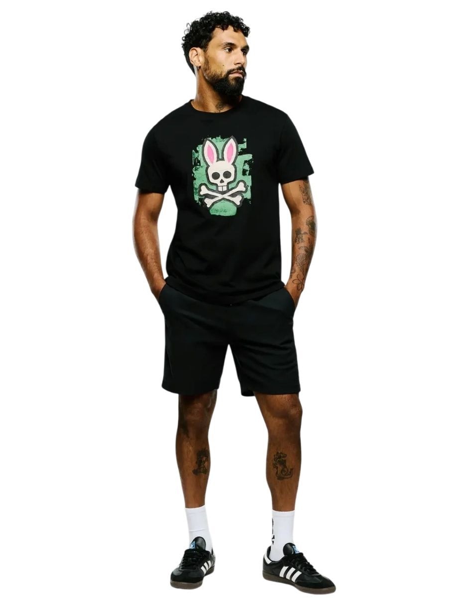 Playera psycho bunny cuello redondo para hombre Playera psycho bunny cuello redondo para hombre