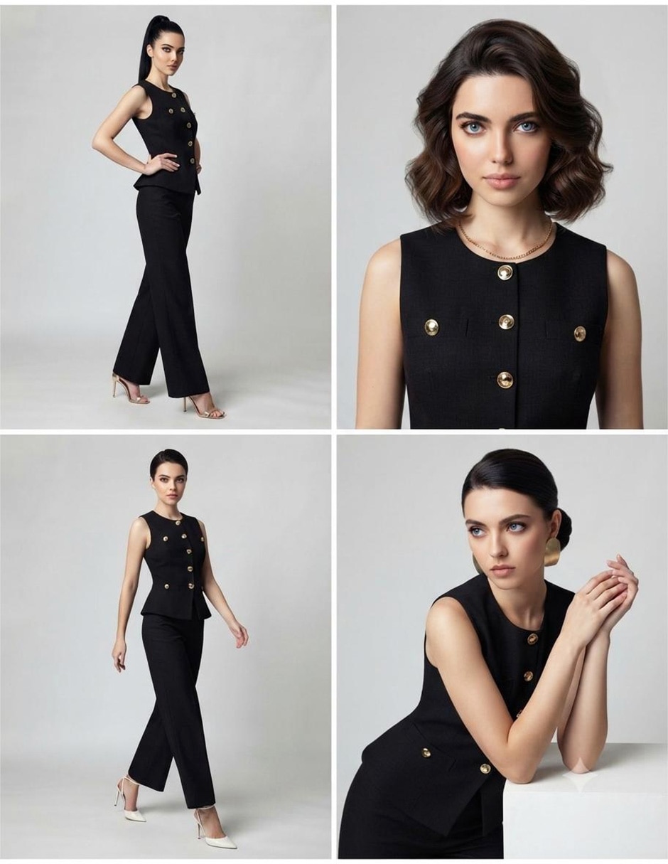 Conjunto business casual forever ch conjunto de dama para mujer 6