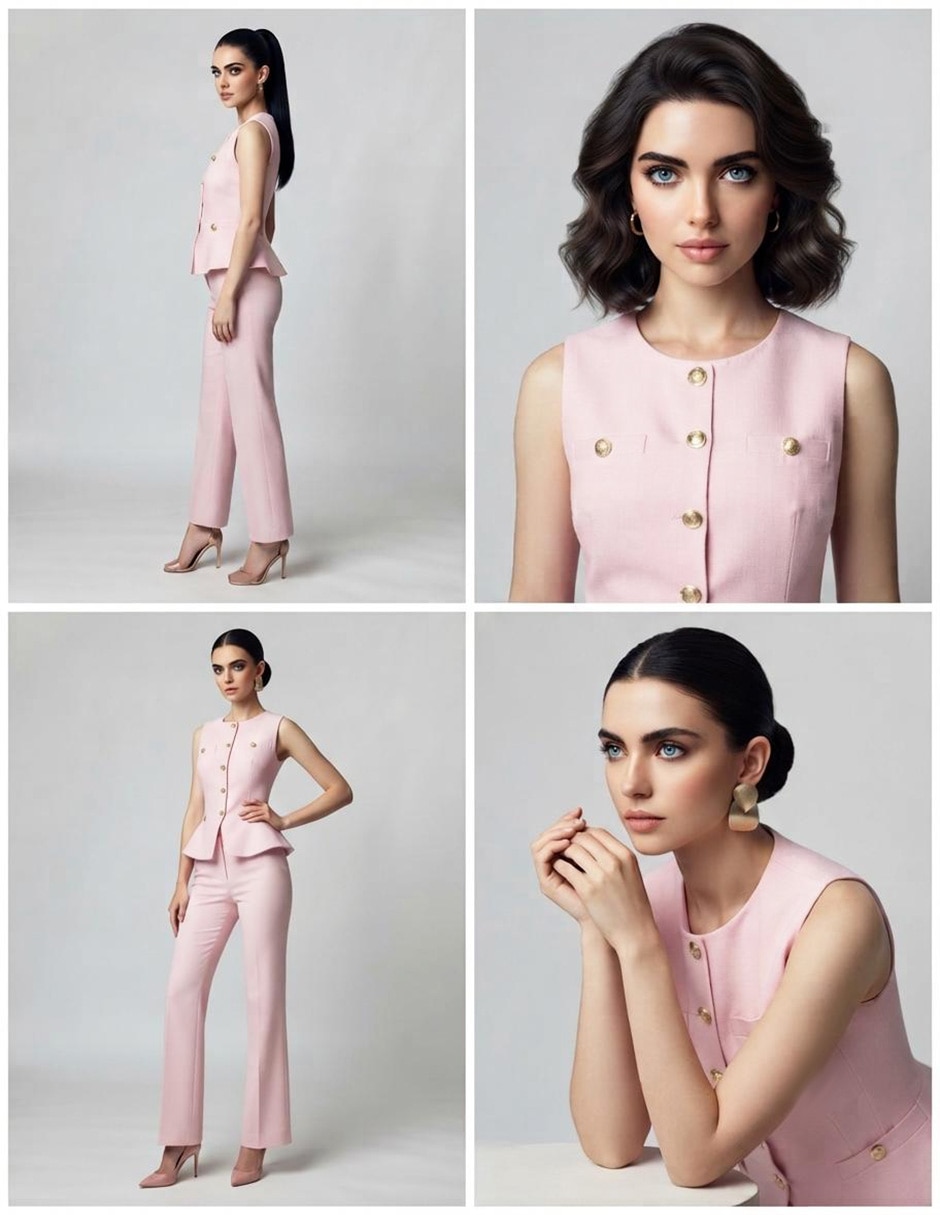 Conjunto business casual forever ch conjunto de dama para mujer 6