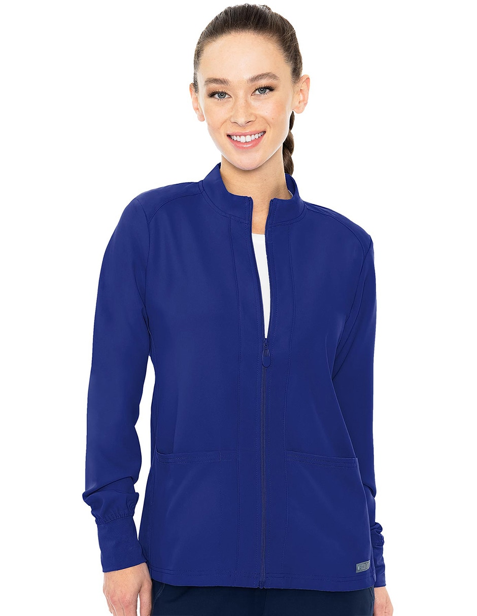 Chamarra quirúrgica Med Couture estilo regular para mujer