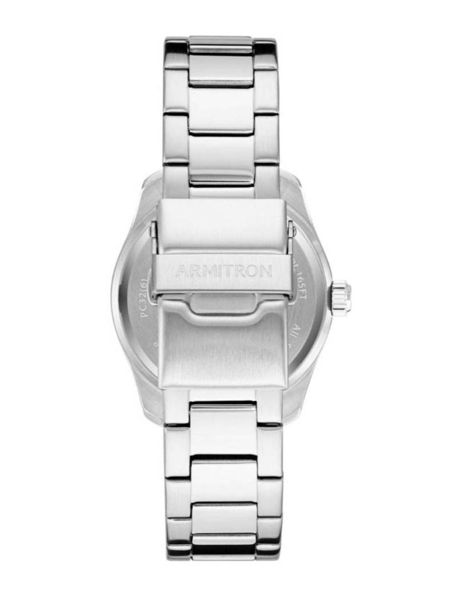 Reloj Armitron Silver collection para hombre 205488BKSV 2