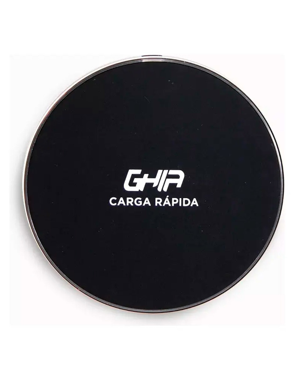 Cargador inalámbrico Ghia AC-6882 usb tipo c 10 W