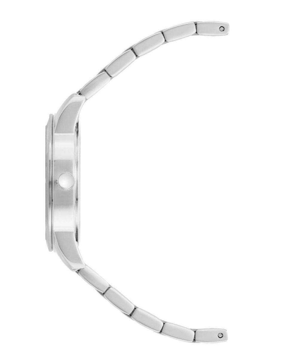 Reloj Armitron Silver collection para mujer 755825BKSV 2
