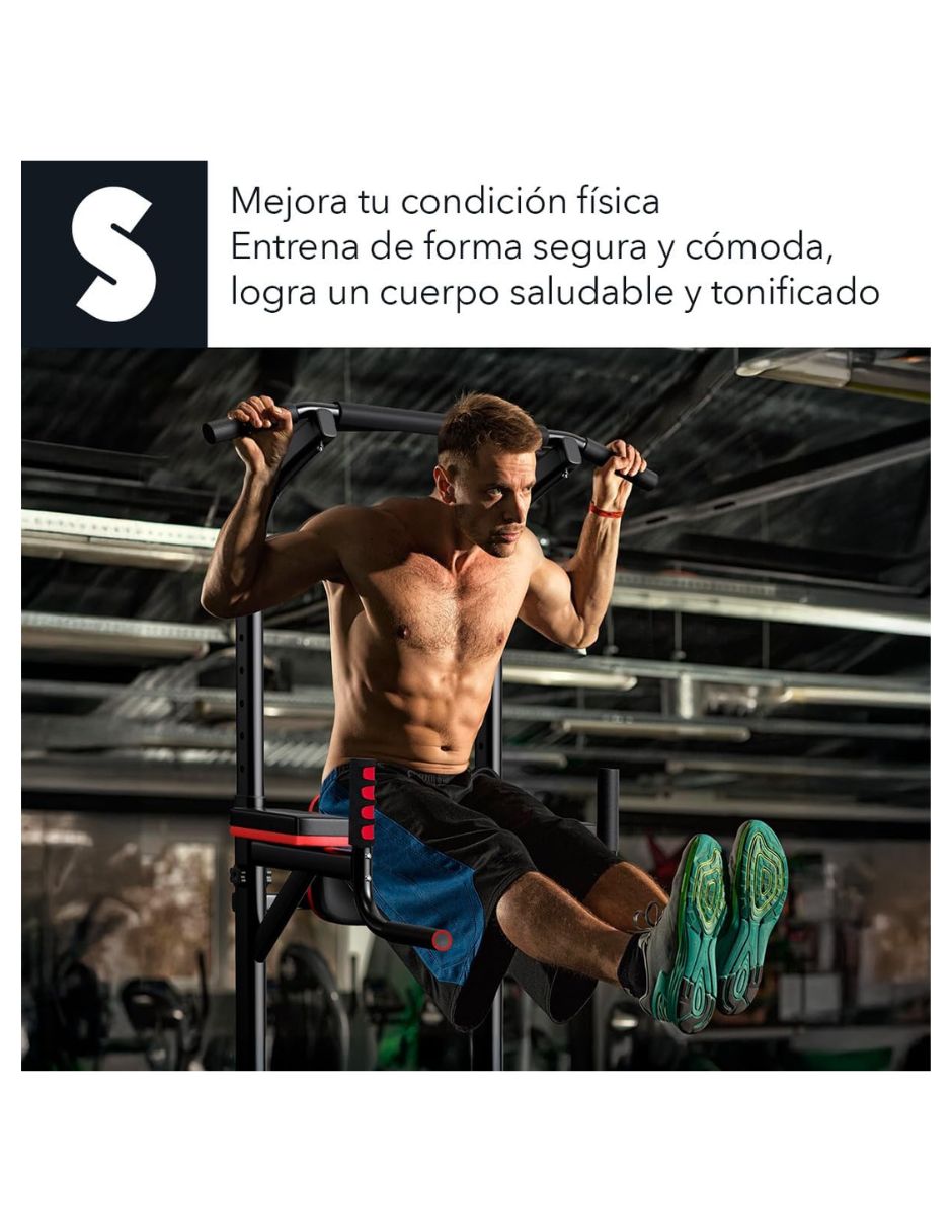 Barra para dominadas gym multifunciona 2