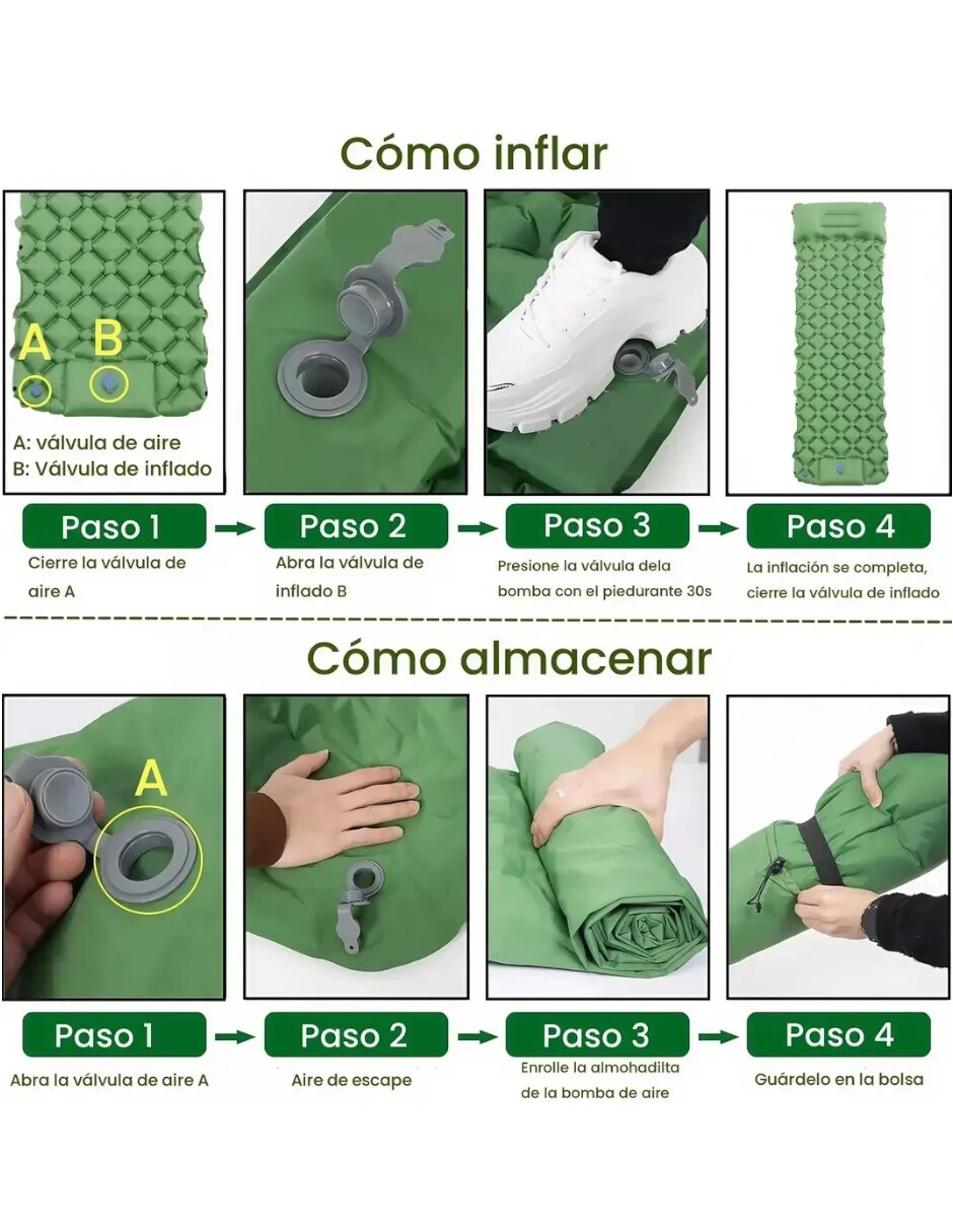 Colchoneta inflable Tight top (Sin colchoneta)