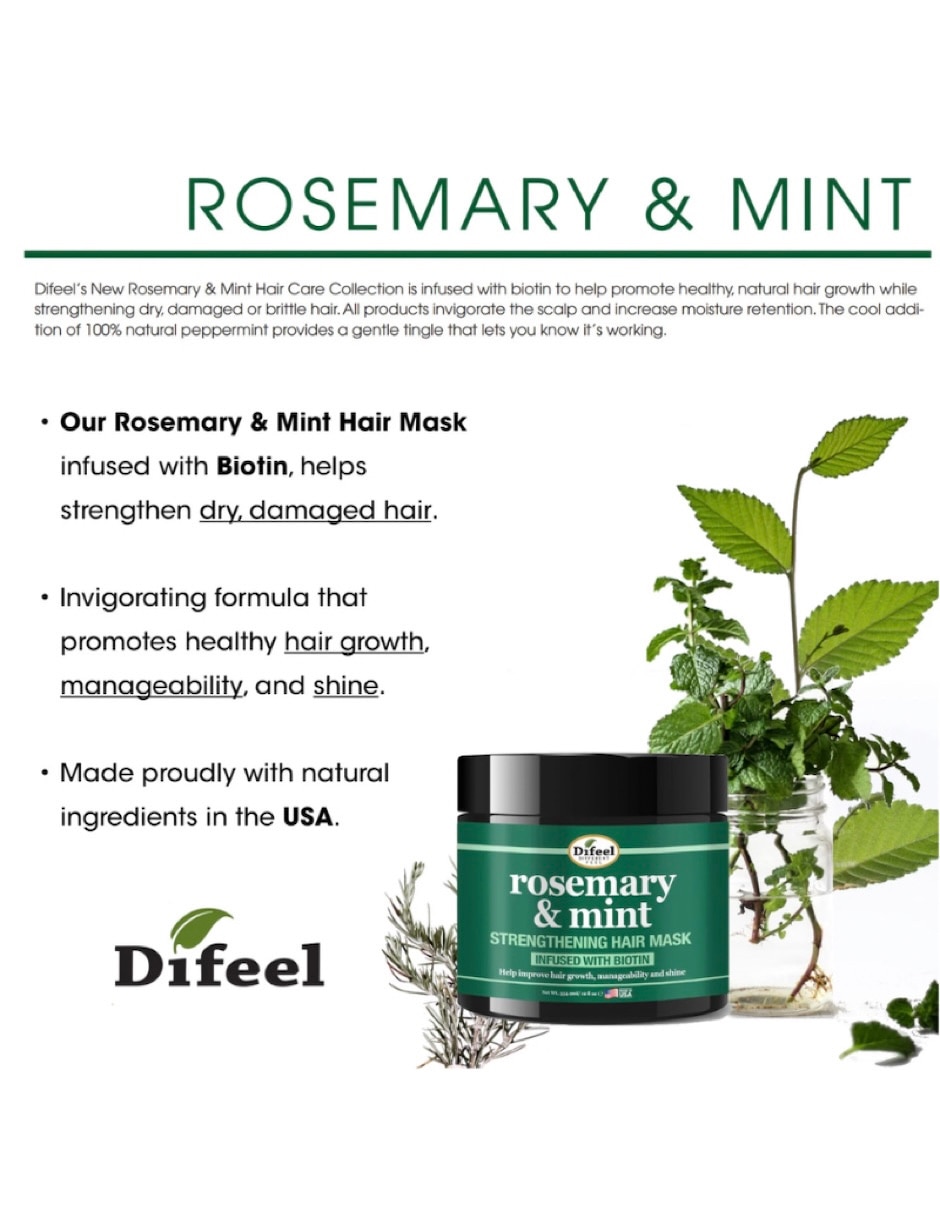 Mascarilla para cabello para revitalizar Difeel 2