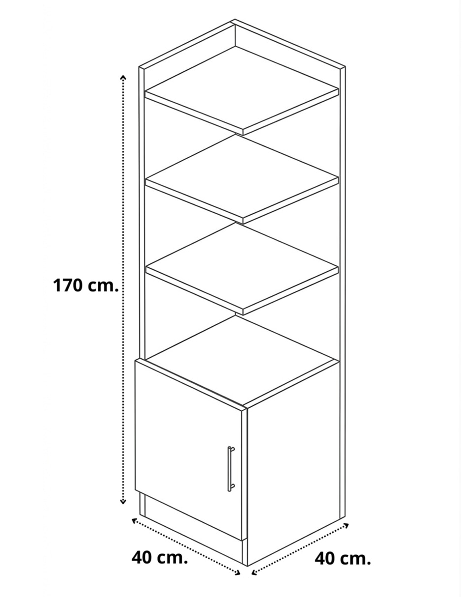 Mueble auxiliar para baño 6