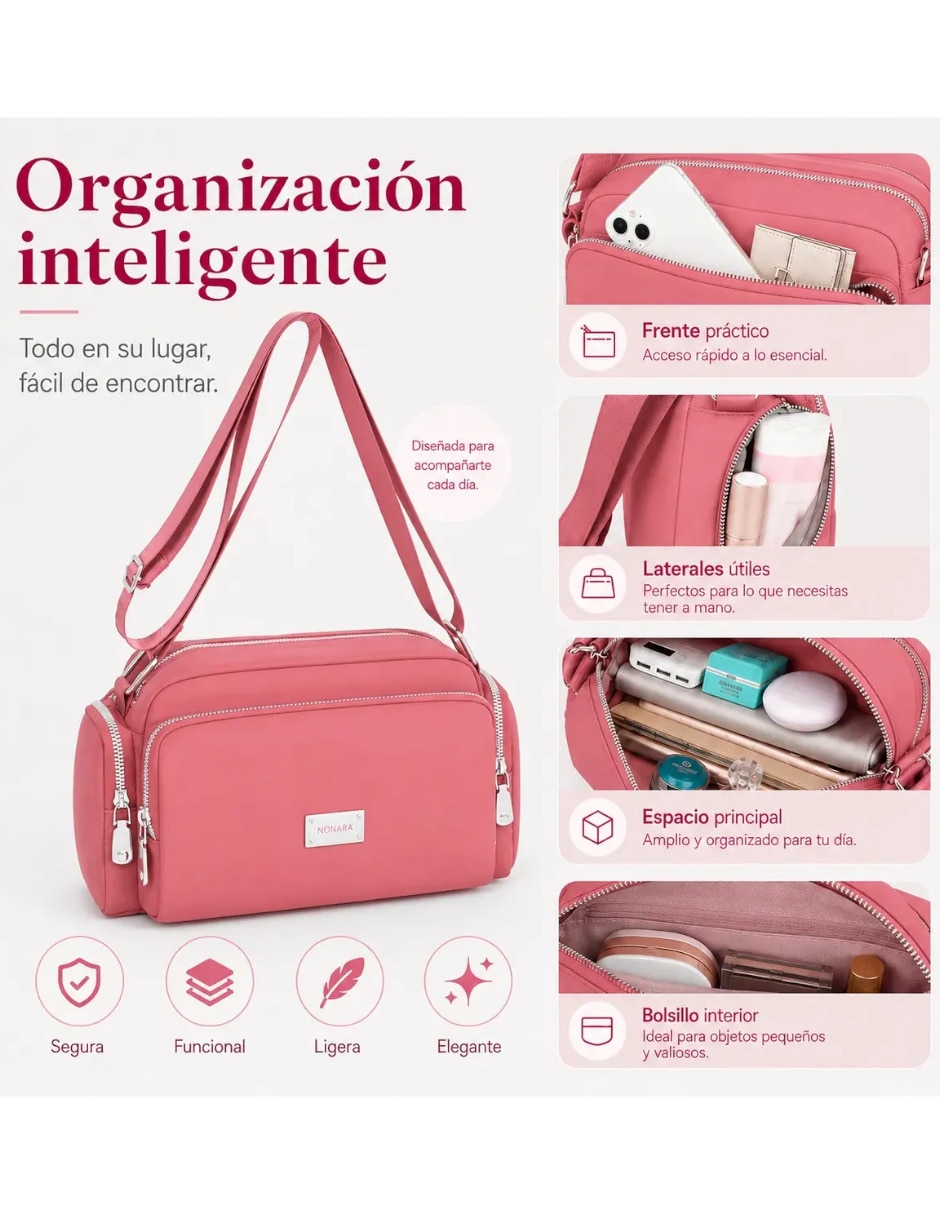 Bolsa bandolera para mujer