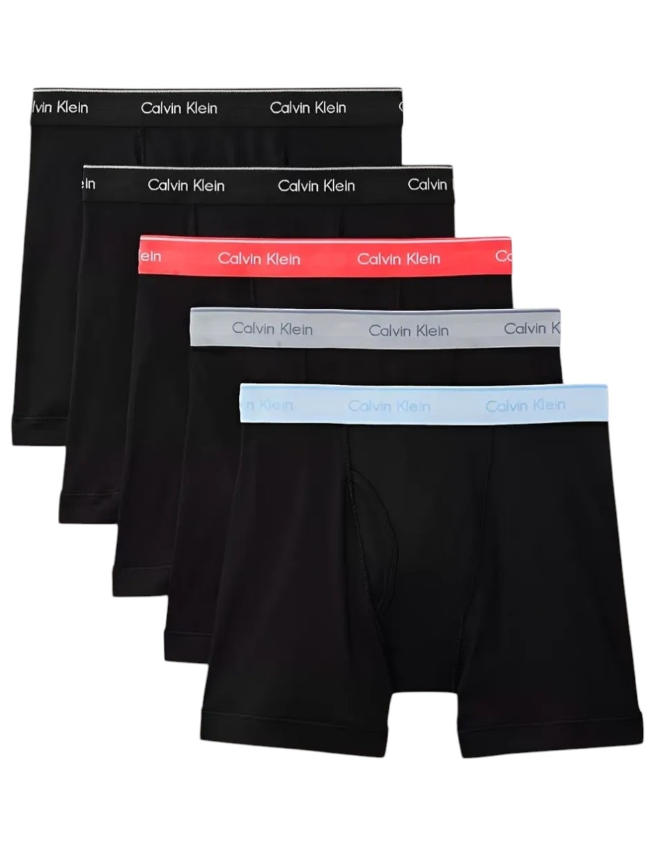 Set bóxer brief Calvin Klein Jeans de algodón para hombre 5 piezas 2