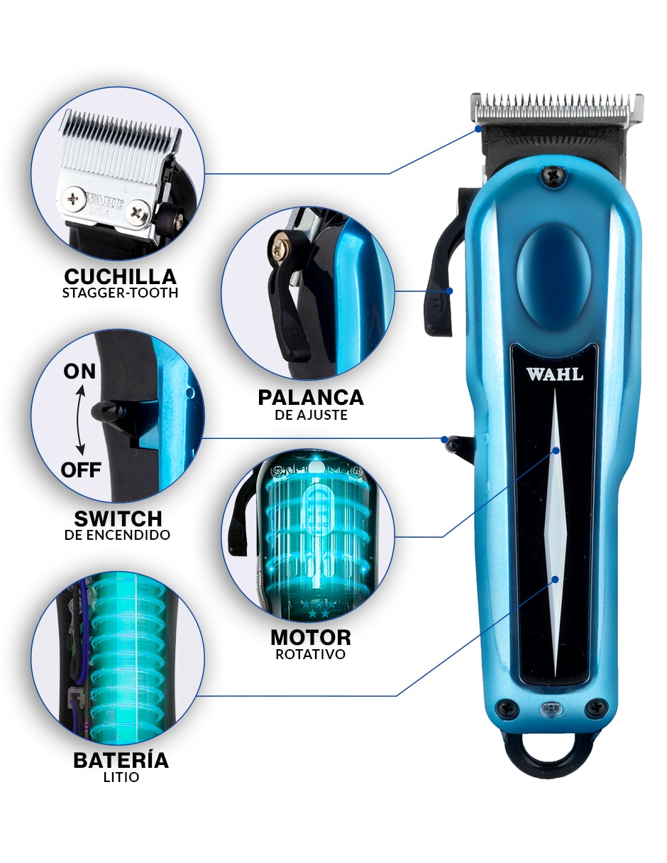 Recortadora para cabello barba y cuerpo 7