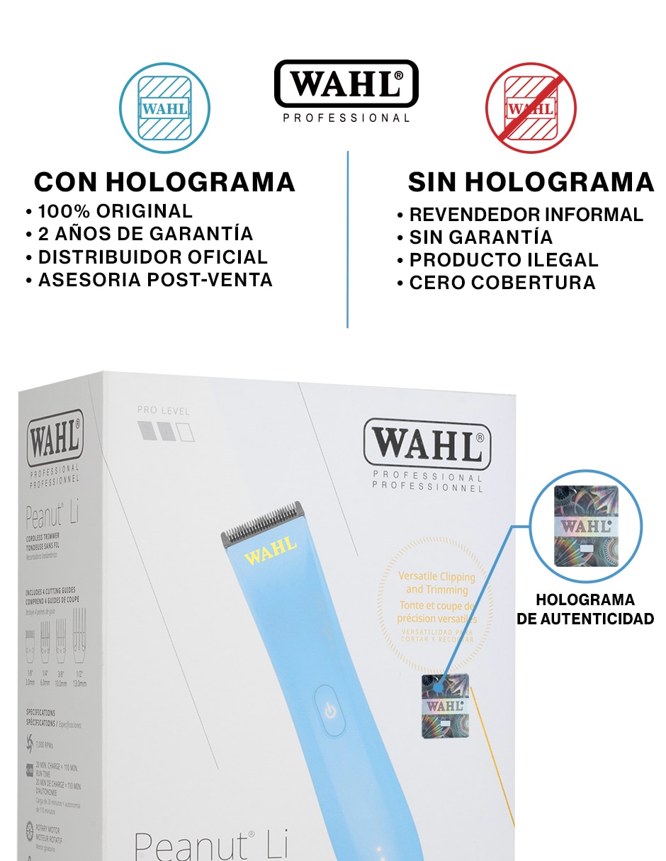 Recortadora para cabello barba y cuerpo 6