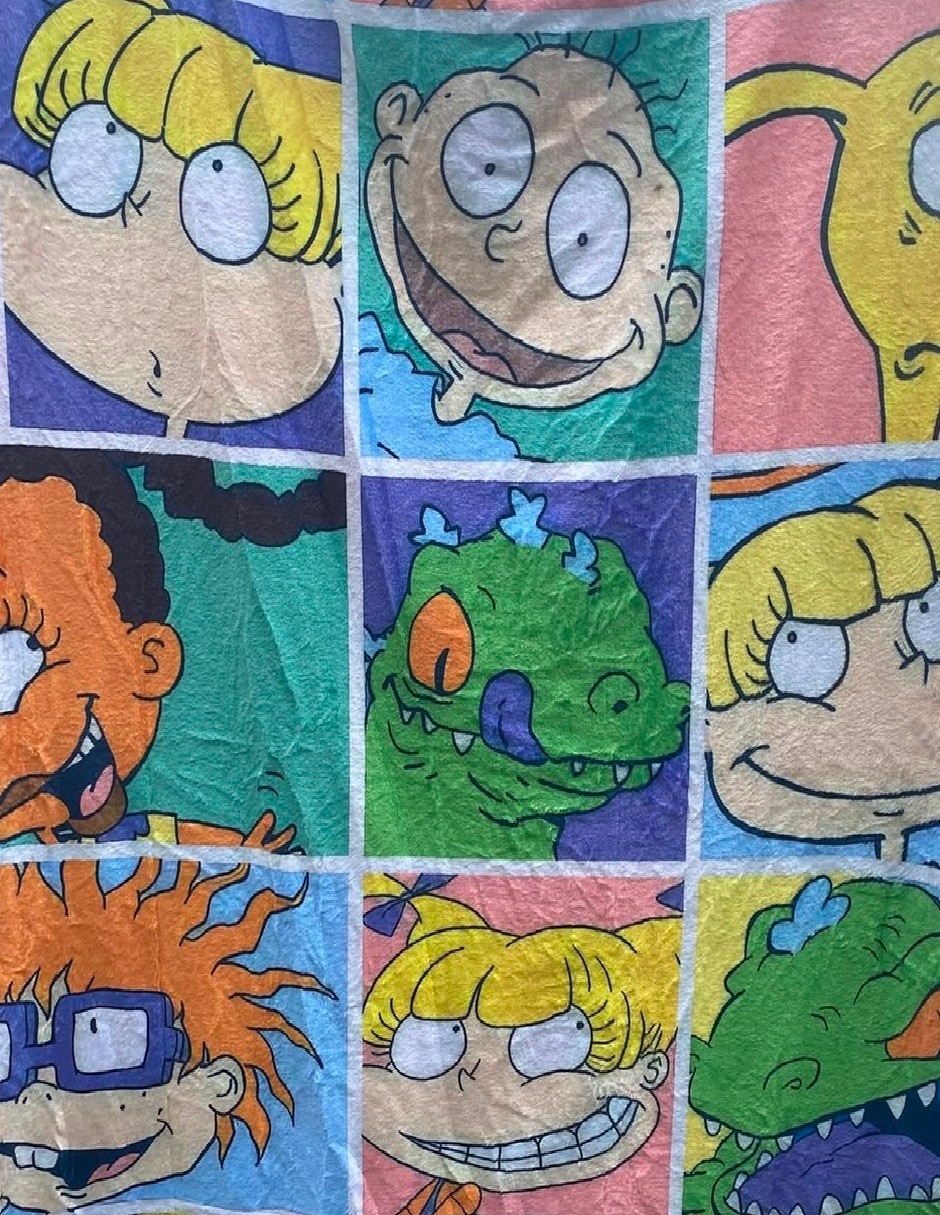 Cobija clásica de tejido suave generica rugrats Cobija clásica de tejido suave generica rugrats