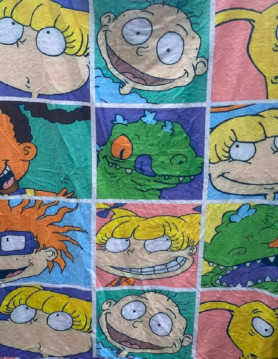 Cobija clásica de tejido suave generica rugrats 2