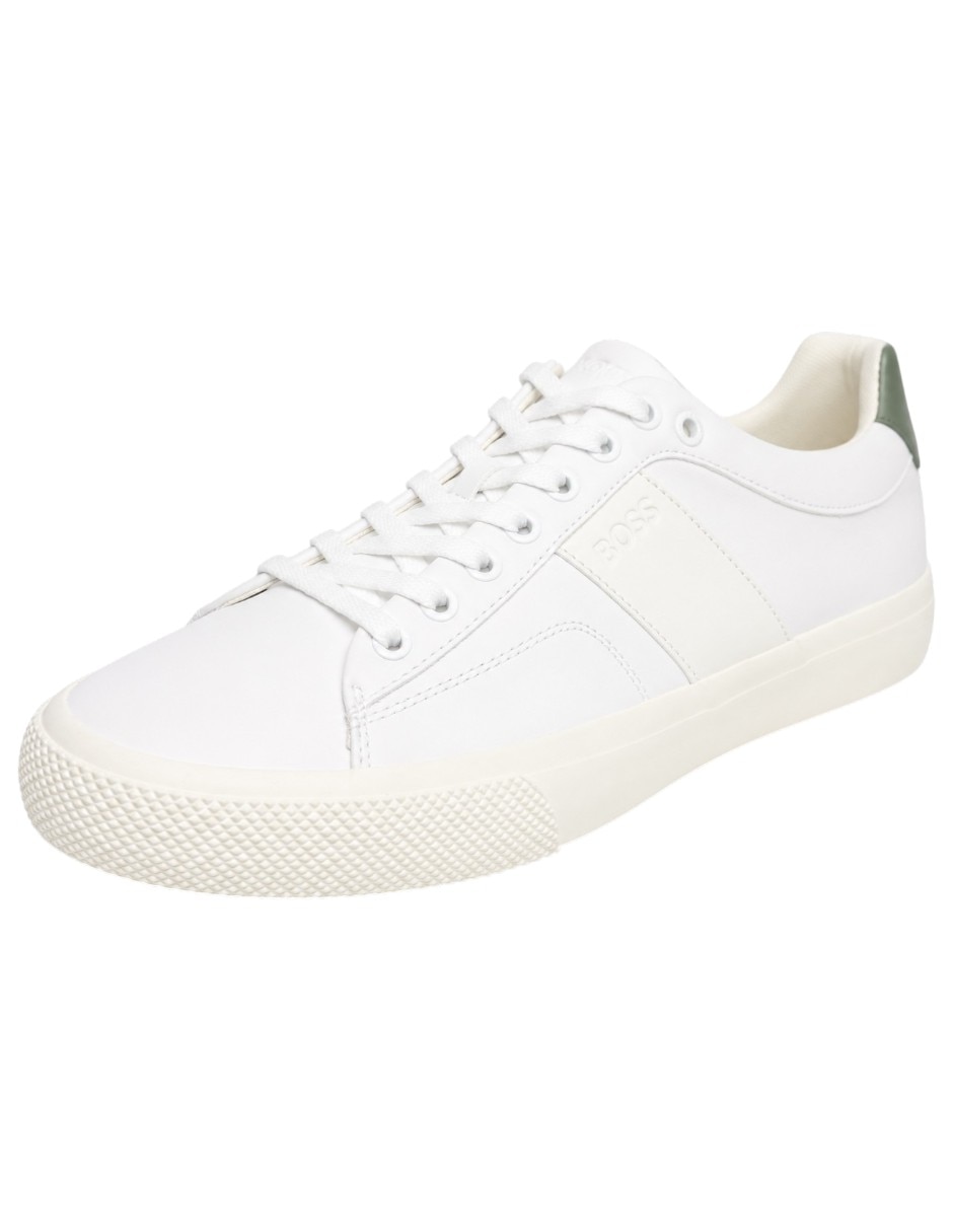 Tenis de piel Hugo boss para hombre 5