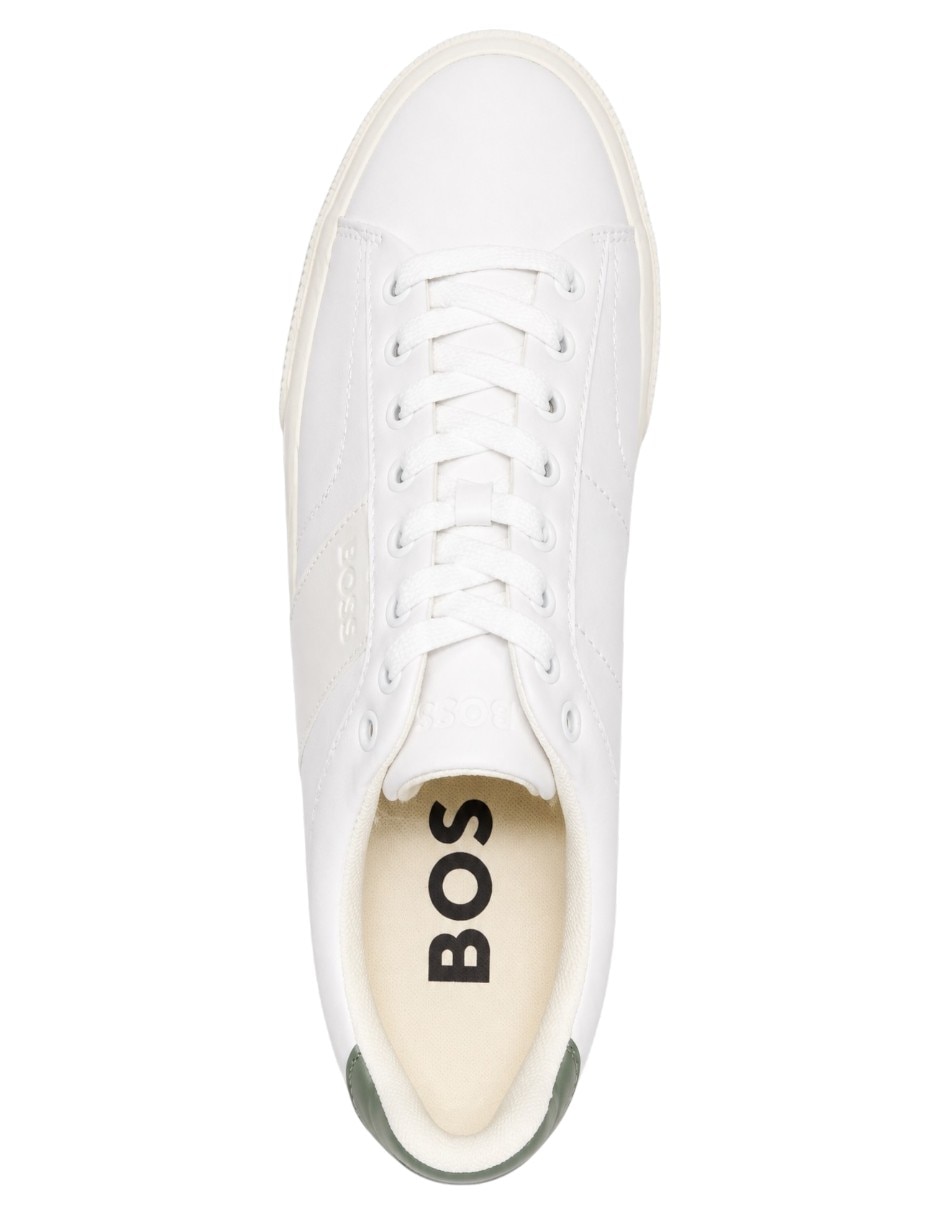 Tenis de piel Hugo boss para hombre 3