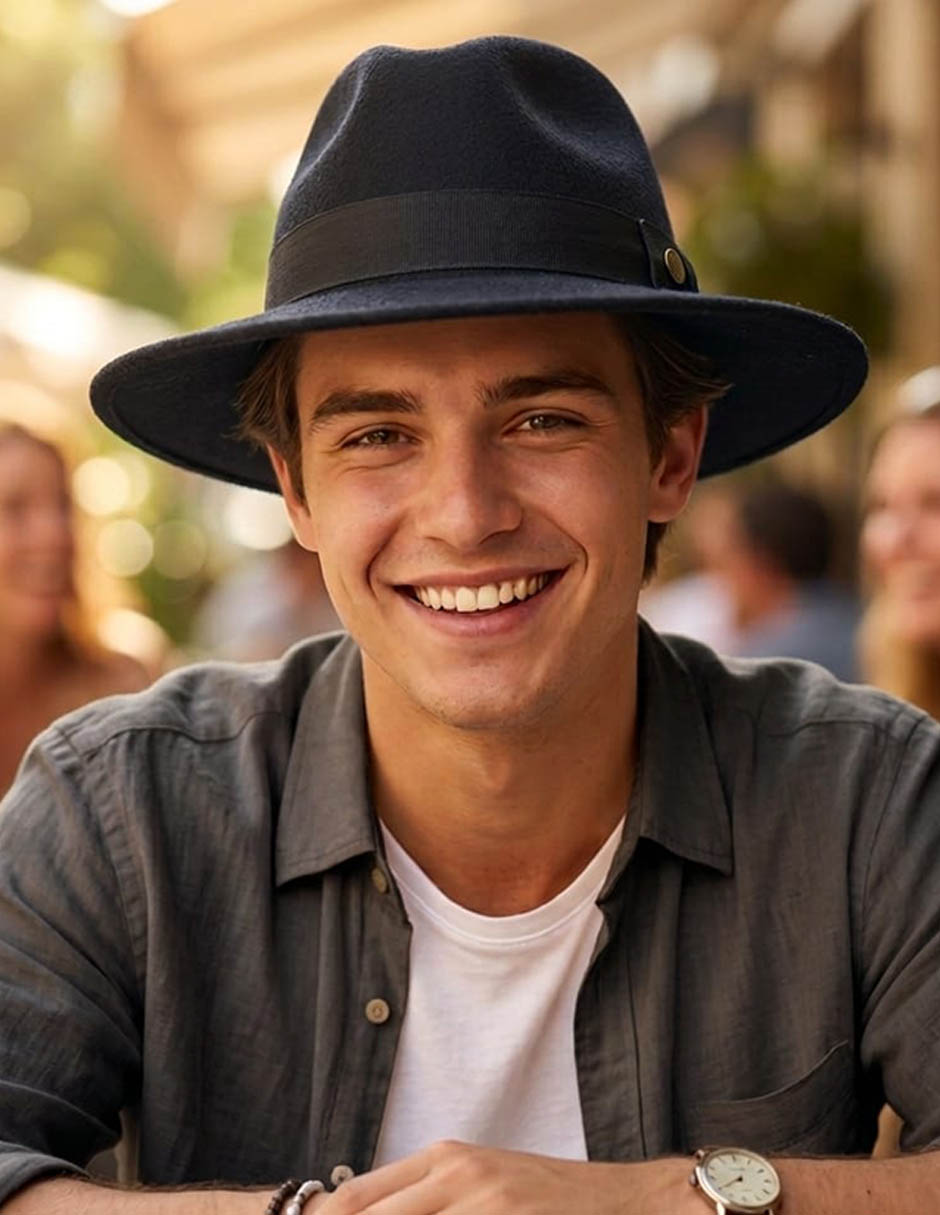 Sombrero para caza estampado 6