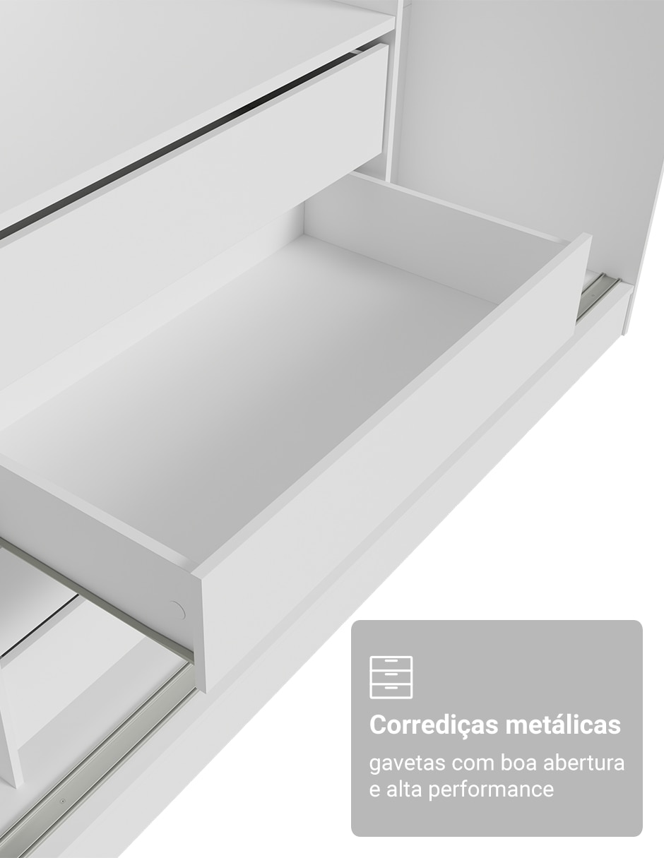 Ropero armable Madesa 10639B de MDF 9