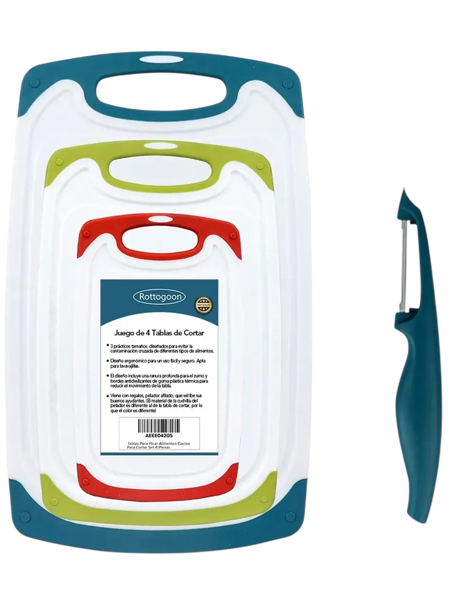 Set tabla para picar GENÉRICA de Plástico