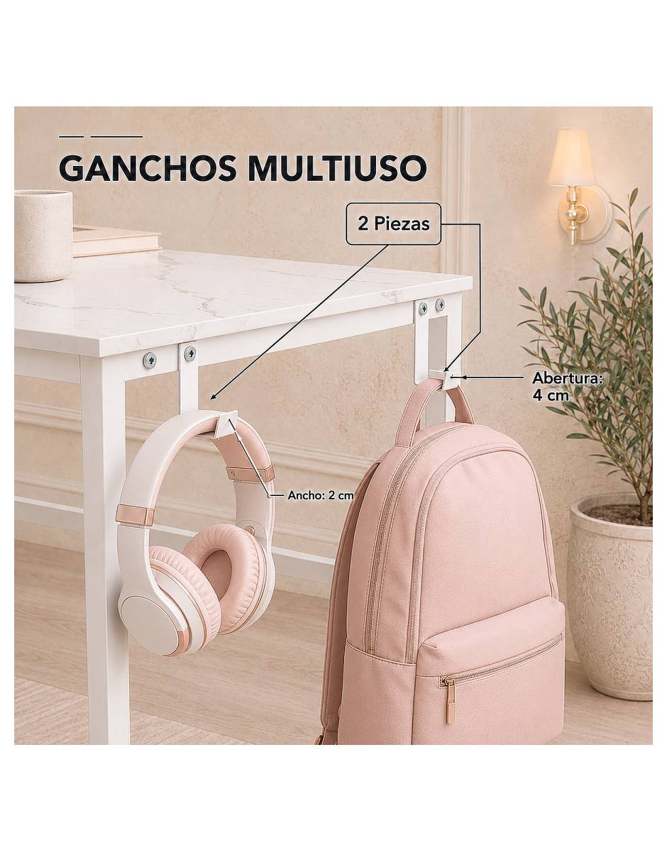 Escritorio armable Houzer de MDF 5