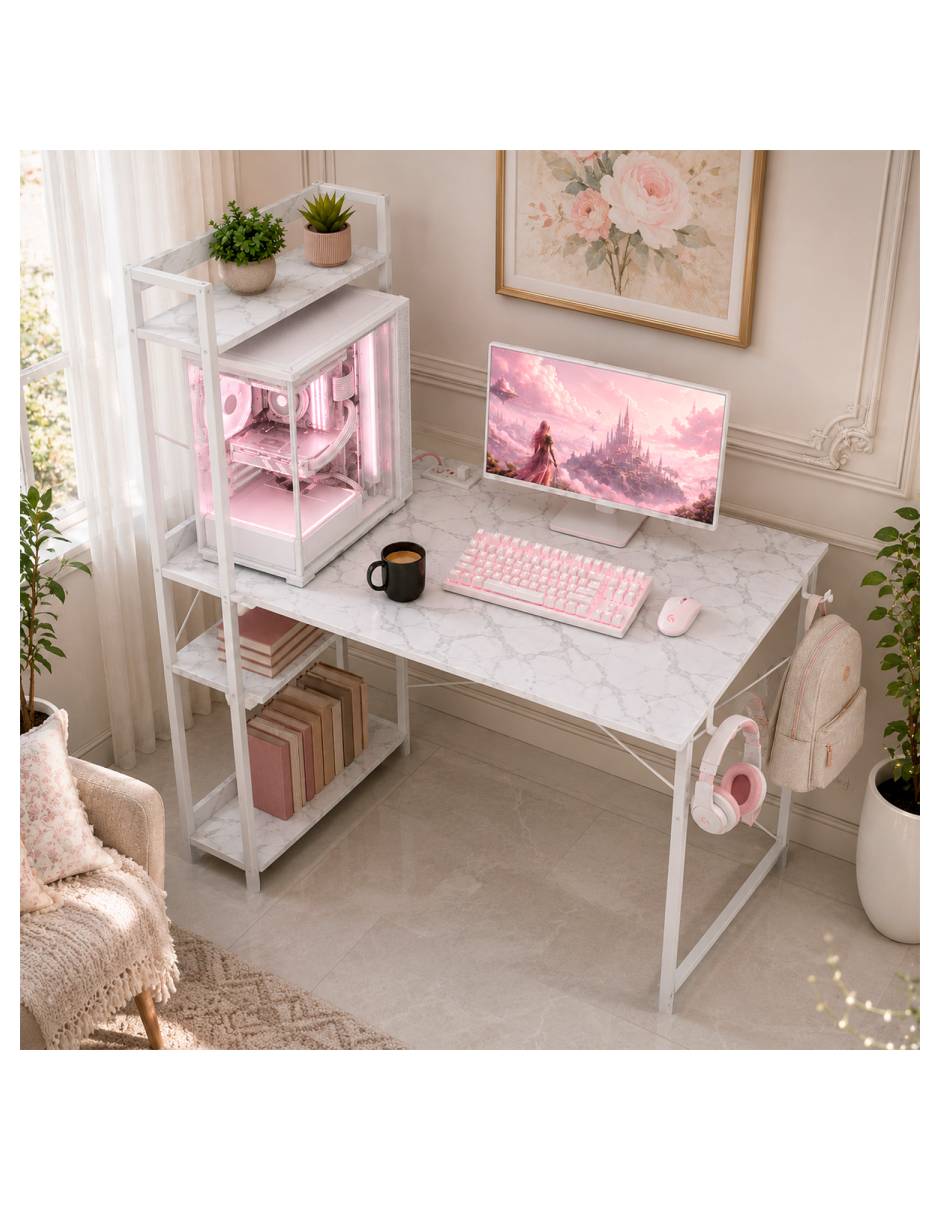 Escritorio armable Houzer de MDF 2