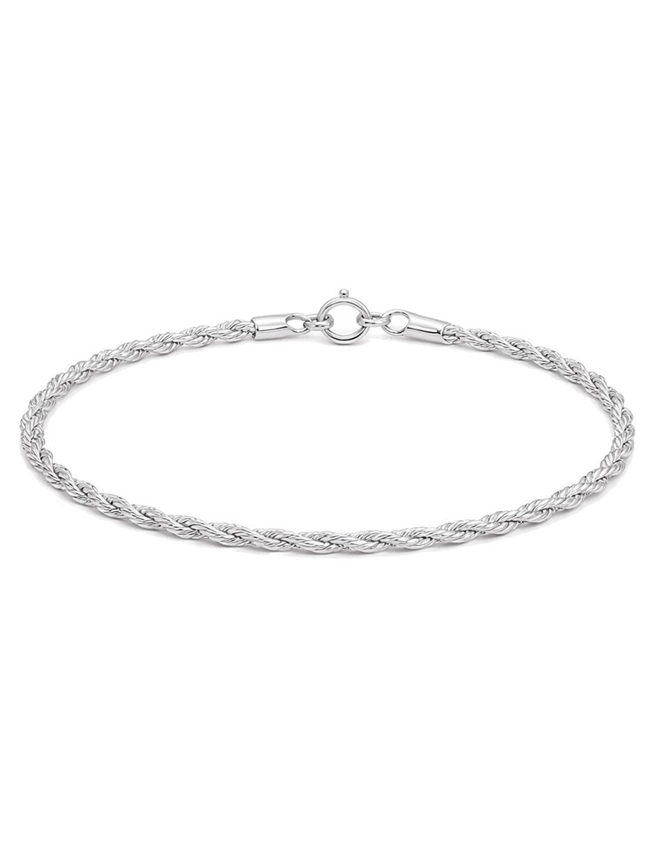Pulsera clepsidra de plata