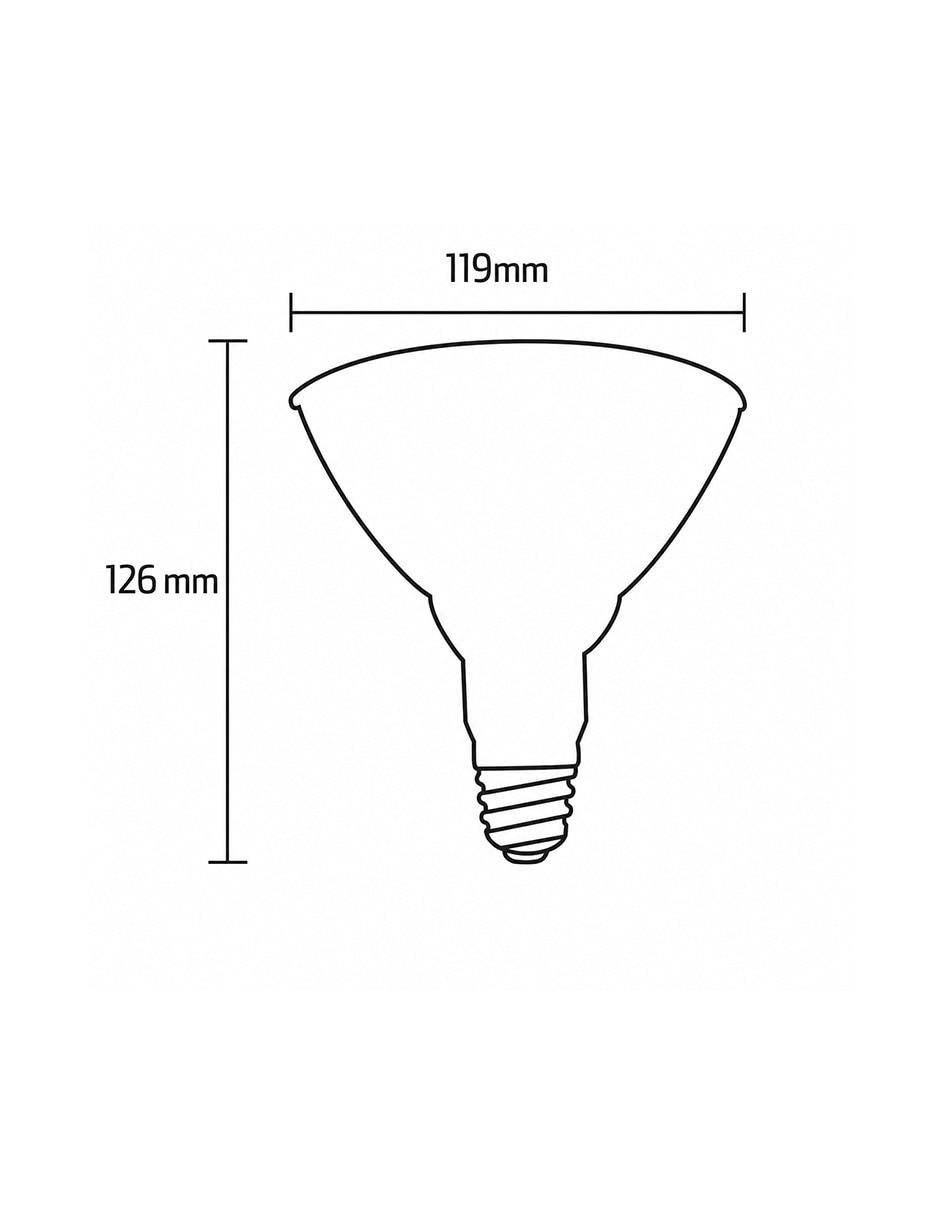 Foco LED Ipsa 14.5 W de consumo 15 W de iluminación 1350 lúmenes 4