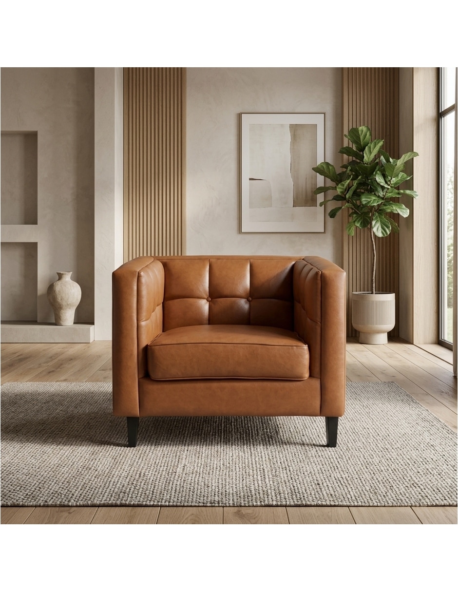 Sillón Sochic de vinipiel 5
