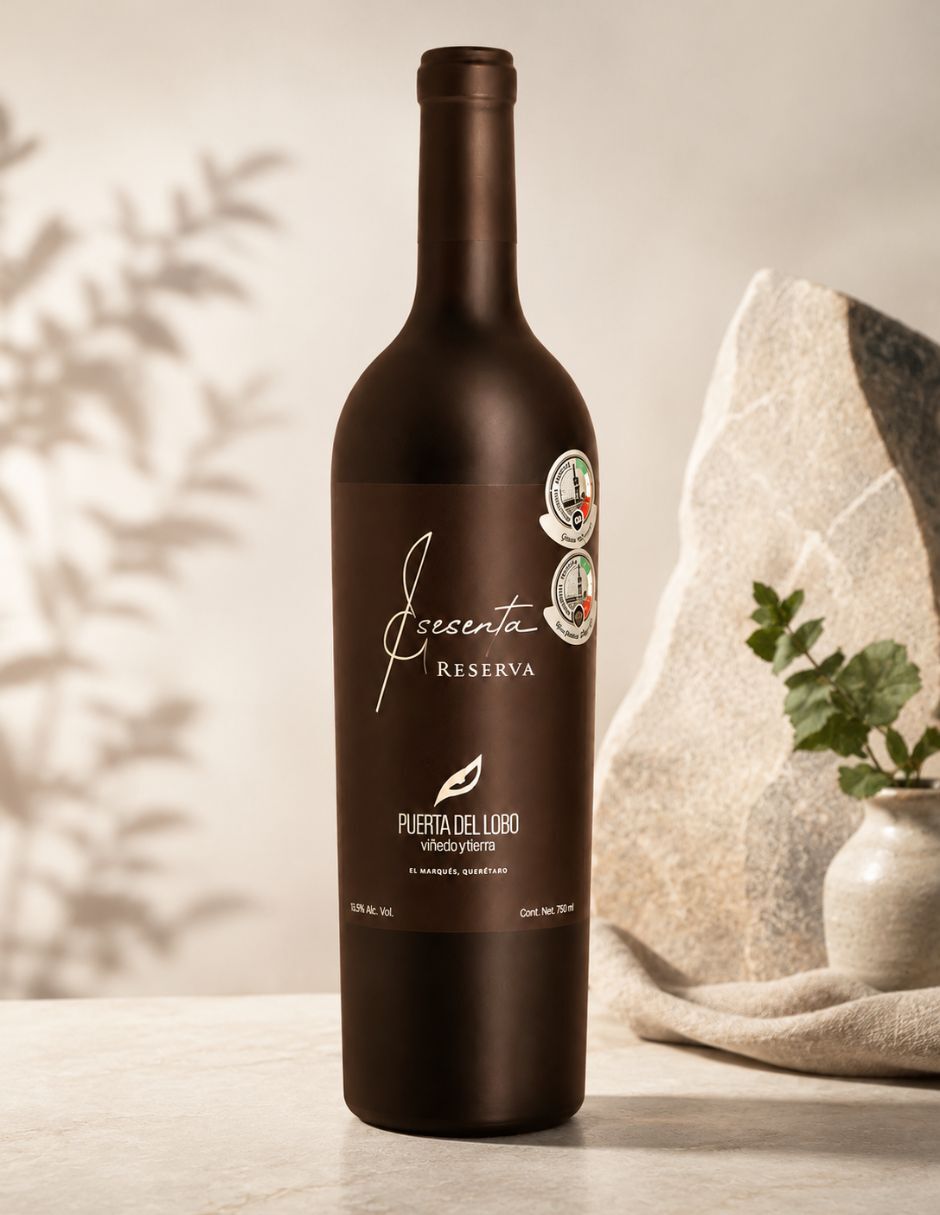 Vino tinto Varietal Puerta del Lobo México 750 ml
