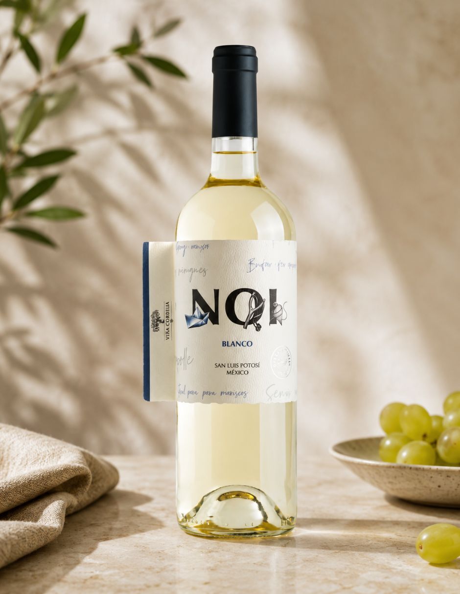 Vino blanco Malbec Viña Cordelia Noi México 2