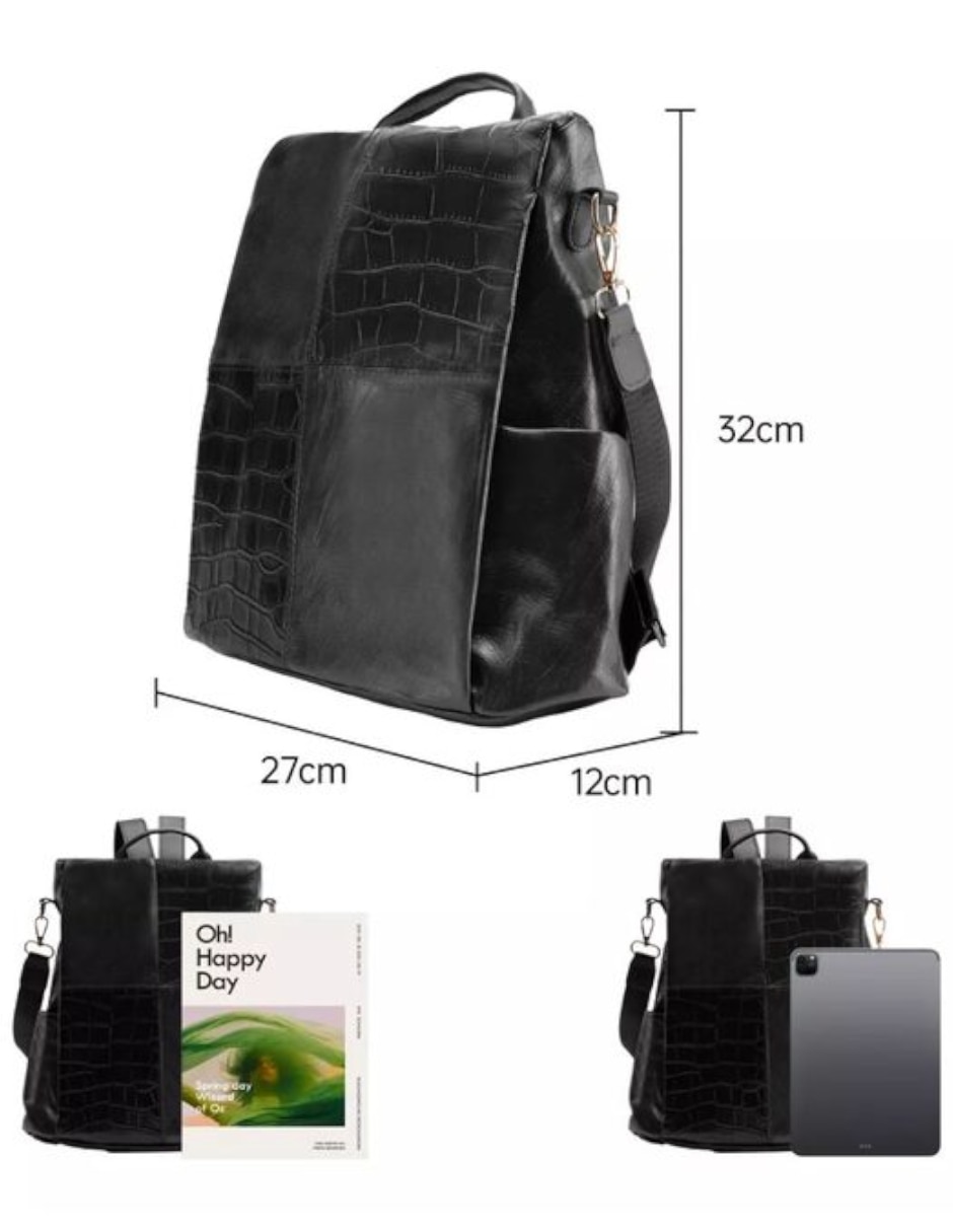 Mochila antirrobo impermeable para mujer 5