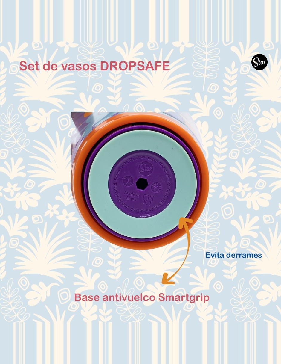 Vaso entrenador stor de plástico 4