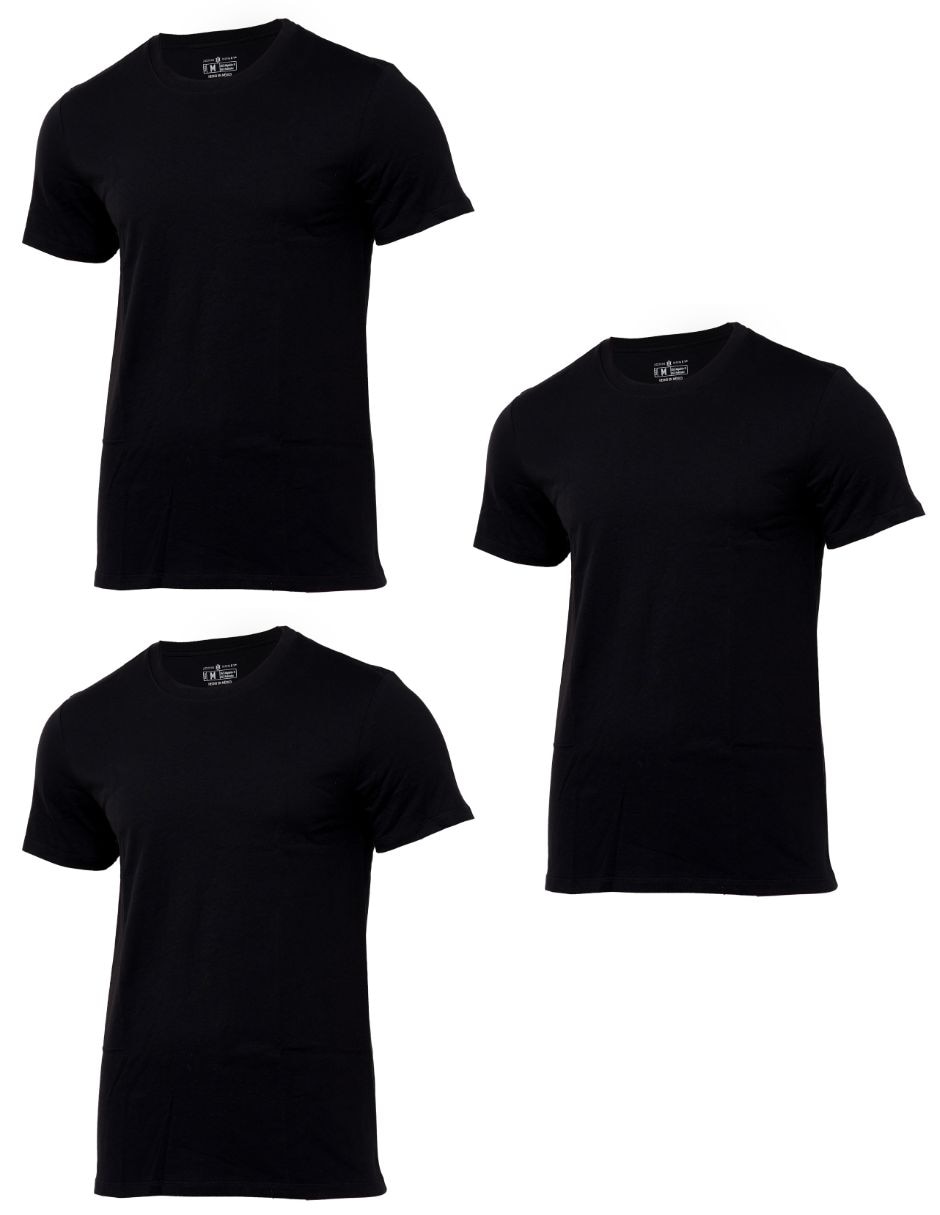 Playera john henry cuello redondo para hombre 2