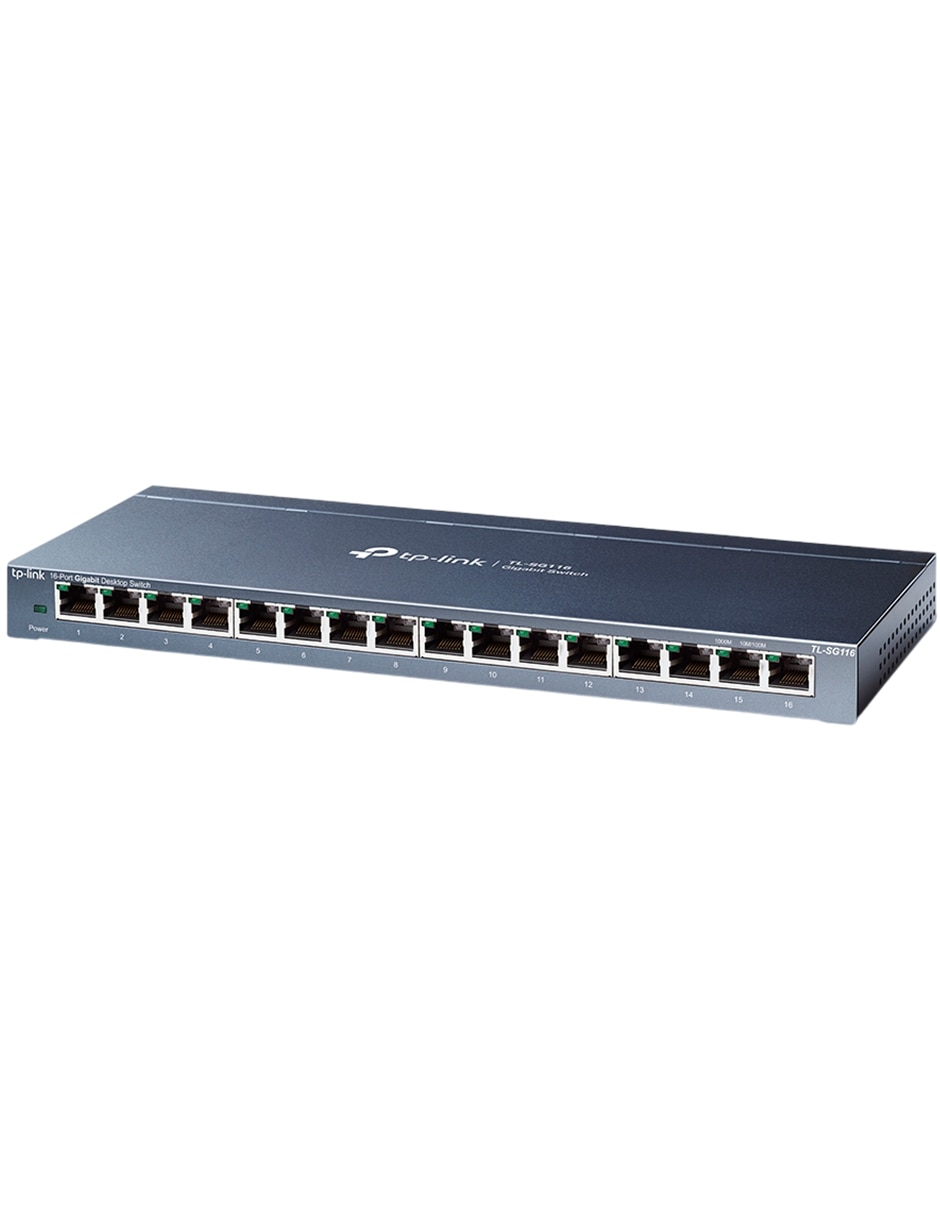 Conmutador Ethernet alámbrico TP LINK TL-SG116 v 1.8