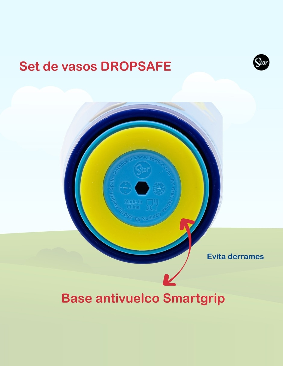 Vaso entrenador Stor Super Mario de plástico 3