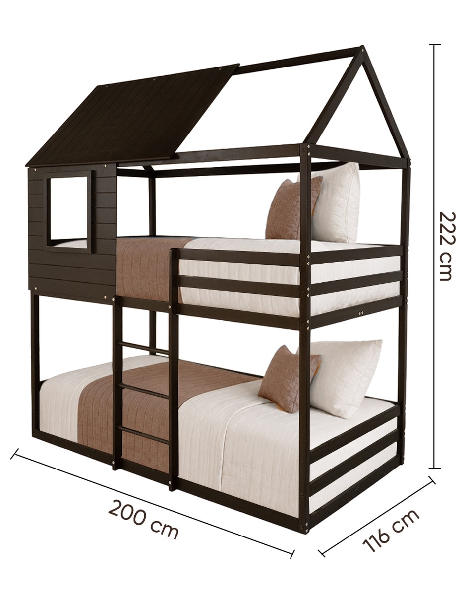 Litera Hank Kessa de madera 17