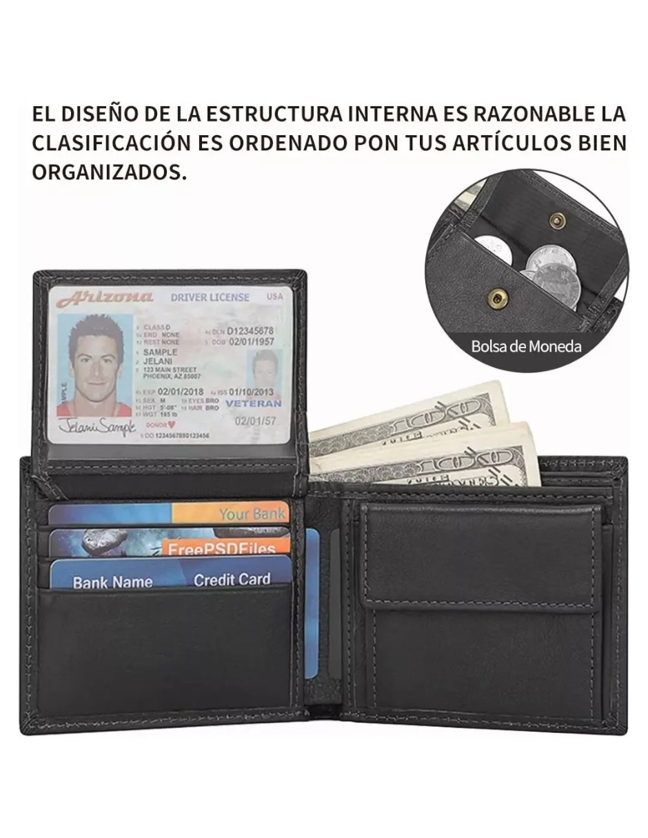 Cartera para hombre