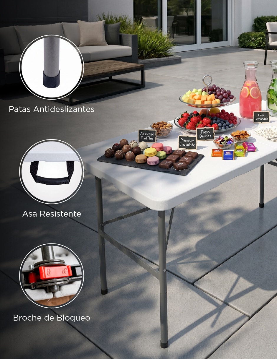 Mesa plegable Magma Life 6