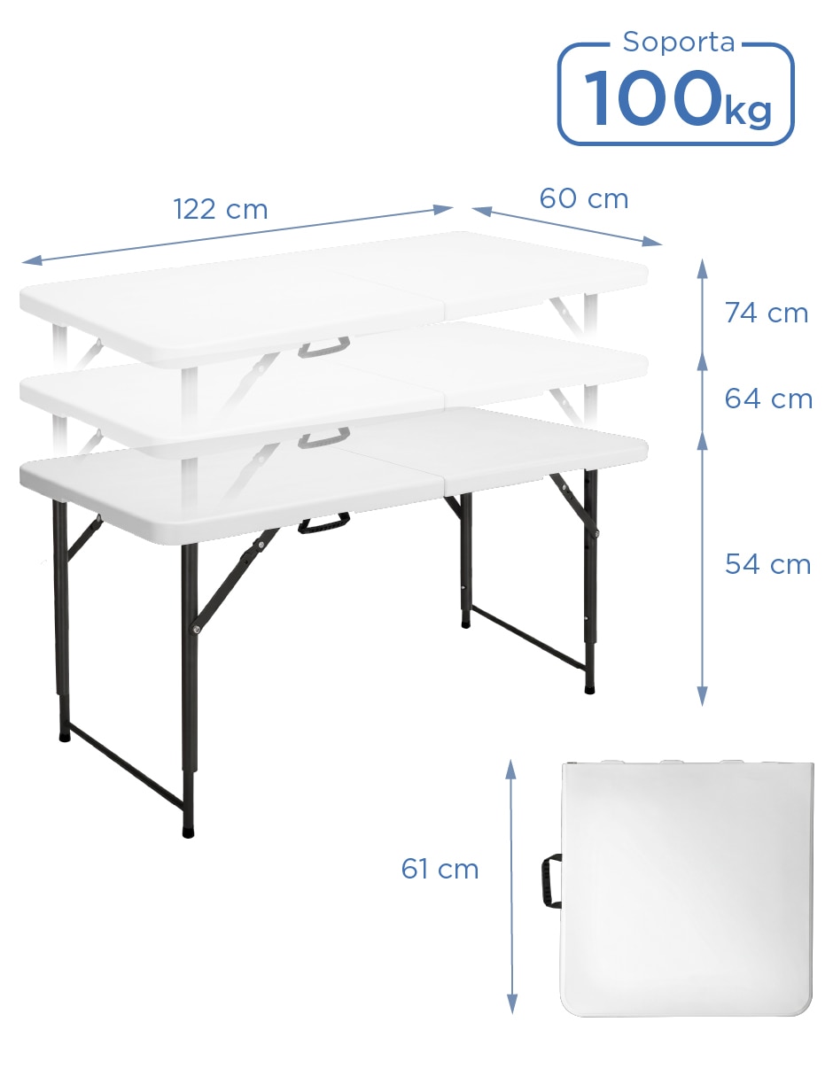 Mesa plegable Magma Life 8