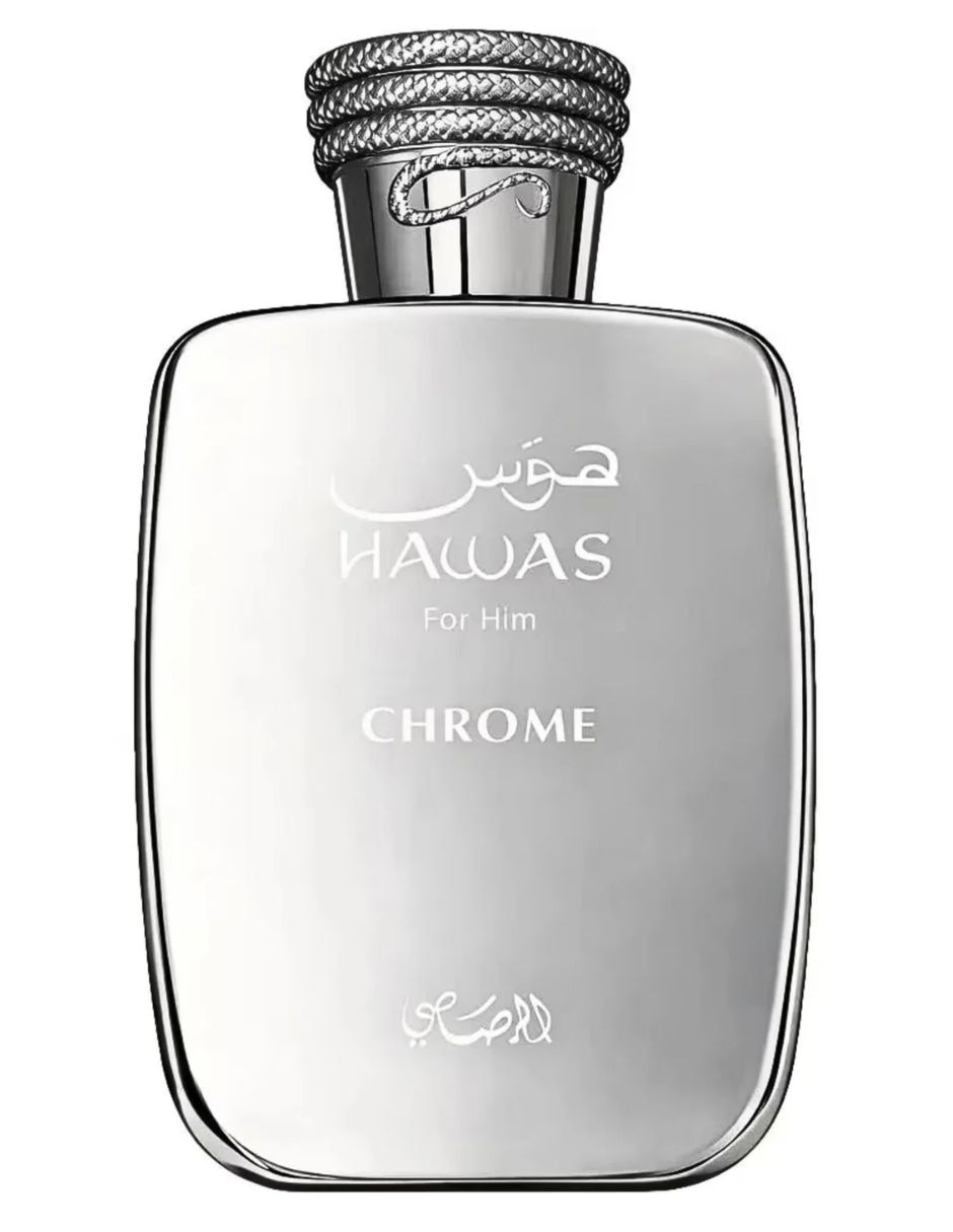Eau de parfum HAWAS CHROME para hombre