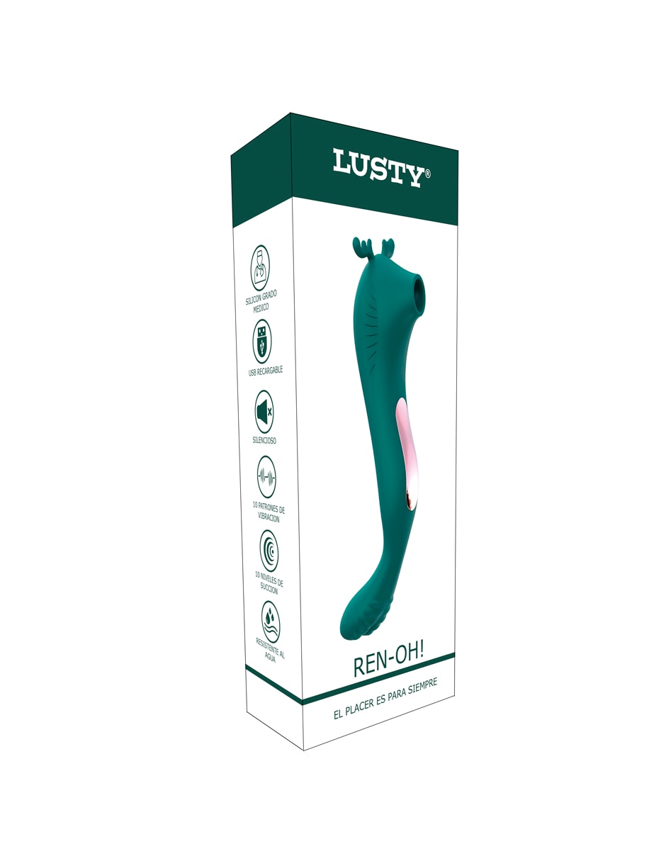 Succionador para Clítoris y punto G Lusty 5